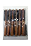 Comb Blow Dryer Bristle Brush 12 Pieces - 2