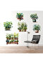 6-Pack Sticker Potted Flower Models () Ilkel-Grp9Y84 - 5