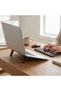2-Stage Foldable Laptop Stand – Self-Powered Adhesive, Ergonomic Tablet Riser - 4