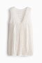 Crochet-look beach dress