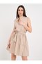 - Rochie dama de culoare uniforma cu dungi - 4