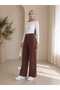 High Waist Modal Fabric Hijab Palazzo Pants - 2
