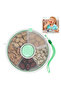 Dried fruit storage box, children's snack box, with a sealed lid, five compartments for easy sorting, portable, and eco-friendly.