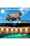 4-Pack Warm White LED Solar Wall Lamps, Waterproof Decorative Outdoor Step Deck & Patio Porch Sconce Lights - 2