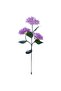 Solar Simulated Hydrangea Flower Light LED Solar Light Ground Socket Light-Controlled Automatic Switch Courtyard Lawn Purple