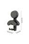 2 Headphone Wall Hooks with Suction Cups, Rotating Without Drilling, Suitable for Gaming Headsets & Cable/Key Organizer (Grey) - 3