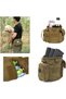Compact tactical drawstring bag with dog treats for range training, hunting, and airsoft, also serves as a training bag for dog treats and pet toys. - 2