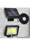 Solar-powered outdoor light with motion sensor, 100 LED solar spotlights, 120° ultra-bright solar wall light - 5