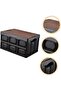 Large capacity foldable car storage box – trunk car accessory organizer – bottle storage case - 5
