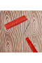Rubber imitation crocodile texture paint roller DIY textured paint printing mural with handle - 2