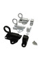 2-Piece Self-Closing Latch Spring Door Lock Elastic Bolt Latch Aluminum Alloy Safety Automatic Spring Door Lock Screws White - 4