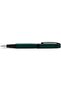 300 9346 Matte Green Fountain Pen with Polished Black Trims - Medium - 4