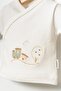 100% Cotton Fairy Tale Train Patterned 5 Piece Newborn Hospital Release Bodysuit Set 0-3 Months 50-56 cm Y - 4