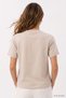 Tricou cu guler tip eșarfă 8650A Bej - 3