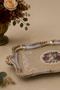 صينية مستطيلة مصنوعة يدويًا من عاج رويكينج ماسي-89 - 50*30 سم - 2