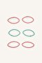 School Girl 12-Piece Rubber Hair Clips I2593A8Ns - 3