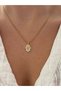 Minimal Design Stainless Steel Tarnish Resistant Women's Necklace - 4
