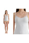 Women's Lace 6-Piece (Black-White-Tan) Cotton Soft Textured Lycra Body-Hugging 6-Piece Undershirt Set - 4