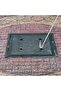Two manhole cover hooks, made of stainless steel, 30 cm thick, for opening manhole covers. - 5