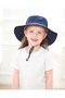 Children's Sun Hat - Sun Protection Beach Hat - Cowboy Hat - Hat - Sun Protection - for Outdoors, Beach, Farm, Walking - Navy Blue - Size M - for... - 4