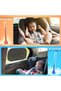 Car Sunshade Baby, 2 Pieces, UV Protection, Extra Dark, with UV Protection for Baby and Child, Side Window Sun Protection Cover