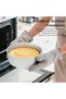 Four 5-inch round mini cake pans, professional anodized aluminum pans with removable bottoms, made of aluminum alloy. - 2
