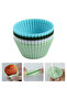 12-Pack Large Silicone Muffin Cupcake Pan Non-Stick Reusable Baking Mold - 5