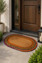 Nera Wicker Jute Knitted Door Mat Decorative Hand Knitted Doormat - 2