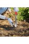 Heavy-duty stainless steel garden shovel, suitable for planting and digging in tight spaces. - 3