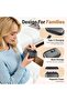 Electric Automatic 3-in-1 Nail Clippers with Magnetic Cover - USB Rechargeable Smart Trimmer - White - 5