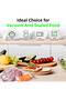 Automatic Vacuum Sealer Machine with Built-in Cutter, Dry & Wet Food Preservation Sealer for Kitchen Meal Prep & Pantry Storage, Appliance for Home Cooks & Families - 4