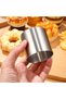 This 12-piece silver cake ring set is made of stainless steel and has a diameter of 5 cm. It is for family gatherings, birthday parties - 5