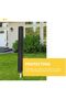 168*30*30cm Black Waterproof Oxford Cloth Outdoor Umbrella Dryer Patio Cover - 5