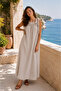 Women's Shoulder-Strap Modal Loose Dress - 3