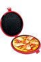 24cm (9.5 Inch) Microwave Safe Baking Pan, Non-Stick Dishwasher Safe Large Toast Sandwich and Pizza Plate for Student Dorm Home Office