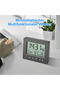 Digital Radio-Controlled Alarm Clock 2 Alarm Times Auto Timer Radio Clock 5-Min Snooze Temp Display Requires 2 AAA Batteries - 2