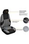 Front seat covers, waterproof and breathable polyester seat covers (grey) - 2