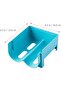 Three-piece stackable multi-functional beer rack set, suitable for refrigerators and kitchens - Blue - 2