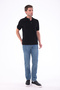 Men's Regular Fit Jeans – Flexible Fabric, Casual Comfortable Cut, Classic Denim Trousers - 3