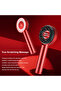 Scalp massager, scalp massage comb, red light therapy massage brush - red - 4