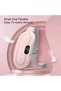 Suitable for Menstrual Heat Band Massage Pain Relief Cushion Hot Water Bottle Electric 3 Heat Vibration Pink - 2