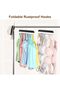 2-pack bra hangers, foldable large-capacity vest hangers, with 40 hooks, suitable for wardrobe storage. - 3