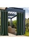 Waterproof Blackout Curtains - Green - 106x160 cm - 3