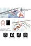 12 foldable clothes hangers - Space-saving and non-slip - Portable multifunctional - Home, hotel, travel, camping - 3
