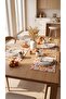 Duck Fabric Honey Pumpkin Patterned American Service Coverlet 33X44 cm |   Water Repellent, Stain Resistant, Decorative Autumn Concept Supla - 3