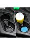 A set of 4 universal non-slip silicone coasters, PVC cup holders, car coasters, and coasters (blue). - 4