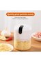 250ml portable mini rechargeable blender and food processor for baby food, smoothies, vegetables, nuts, and meats (white) - 4
