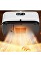 Portable Dryer Electric Clothes Drying With Dustproof Cover Foldable Machine Two Temperature Controls Timer For Patio Kitchen Indoor Bathroom Laundry Room Outdoor Balcony Camping white - 2