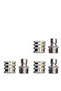 Stainless Steel Garden Hose Quick-Connect Fittings Kit 1.91cm GHT 3/4 Interface Heavy-Duty Quick-Release for Sprayers 3 Pieces - 3
