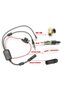 Universal 12V car radio signal amplifier, portable emergency FM/AM/DAB antenna with SMB female to DIN male adapter - 2